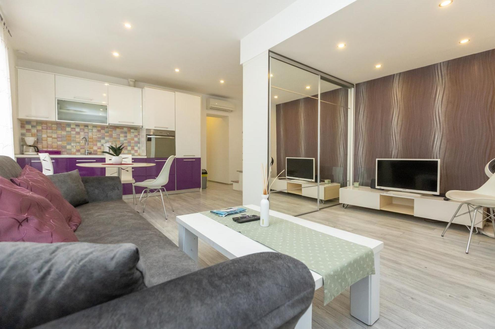 Alpha Loft 1Br Apartment In Center Zadar Dış mekan fotoğraf